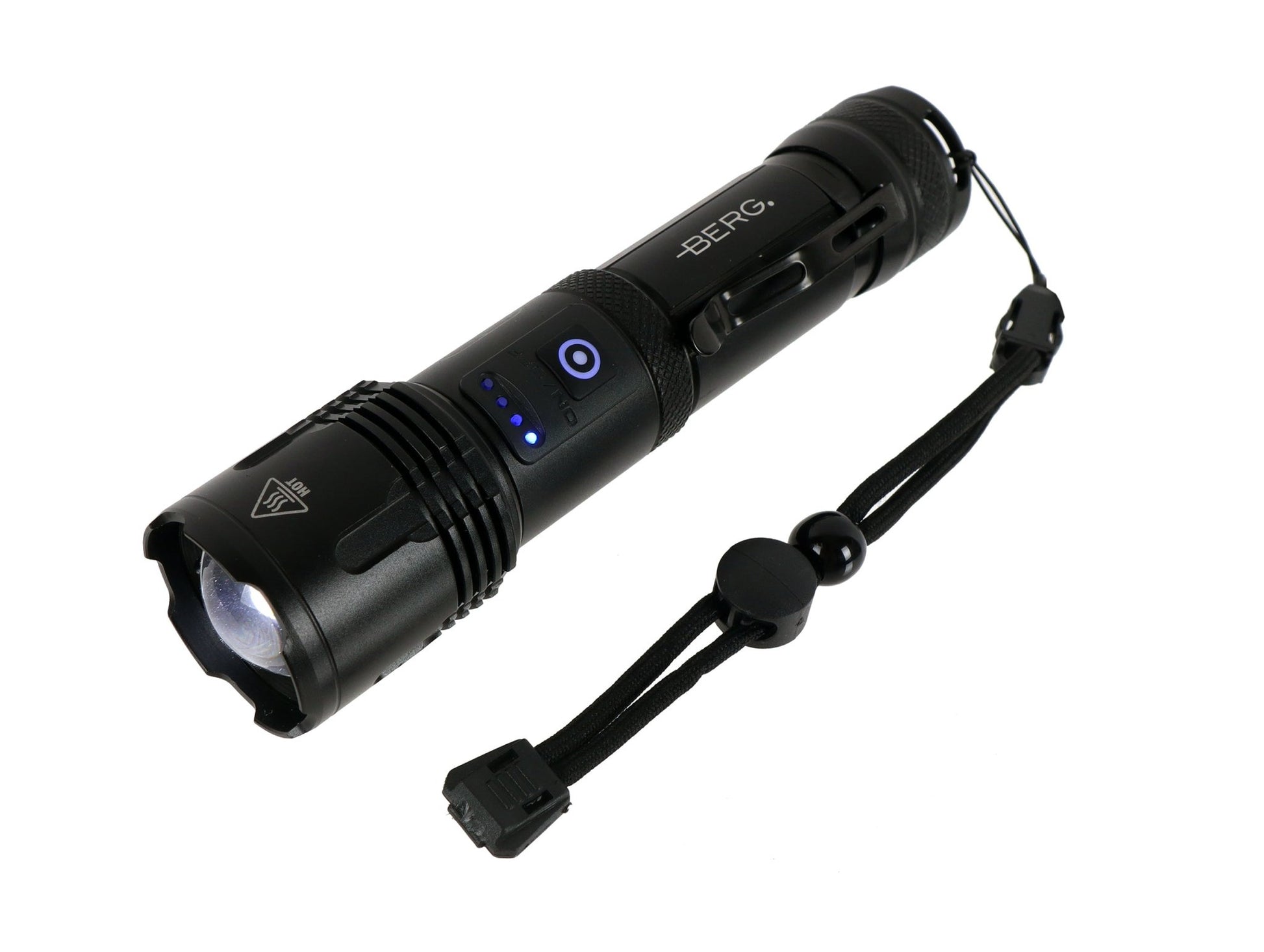 Berg Taskulamppu ladattava XHP70 1500lm hybridi - My Store - #Otsavalot# - #Taskulamput# - #Otsalamput#